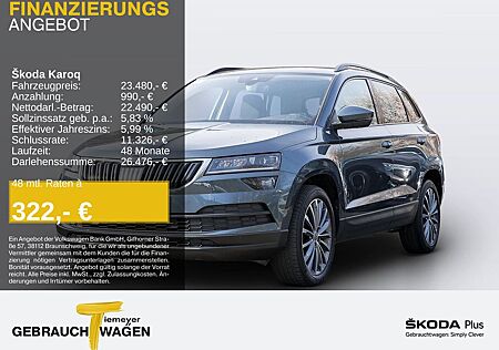 Skoda Karoq 1.5 TSI DSG STYLE LED NAVI KAMERA LM18 AHK