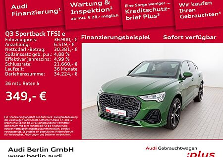 Audi Q3 Sportback TFSI e S line 45 e S tr. LED RFK NA