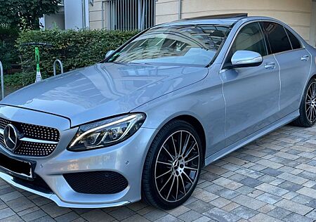Mercedes-Benz C 220 C 220d Bluetec AMG LINE HUD/BURNMESTER/KEYLESS G