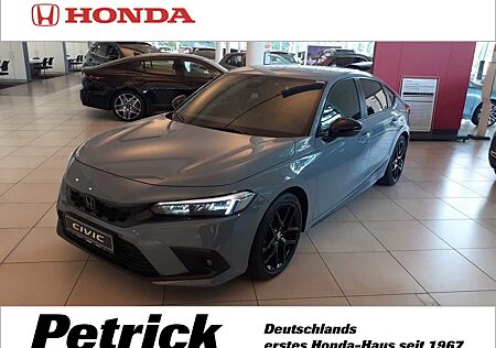 Honda Civic e:HEV 2.0 i-MMD Hybrid Sport | Black Emble