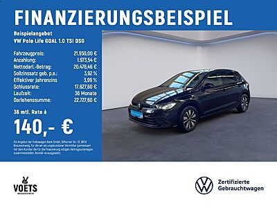 Volkswagen Polo Life GOAL 1.0 TSI DSG AHK+REARVIEW+LED