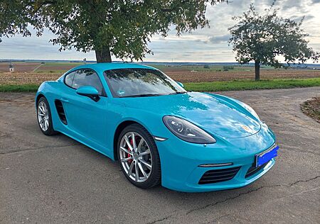 Porsche Cayman 718 S 2.Hand Miamiblau Ohne OPF