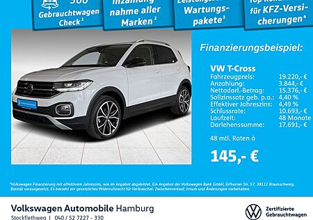 VW T-Cross Volkswagen 1.0 TSI Style AHK Nav Kamera LED Privacy