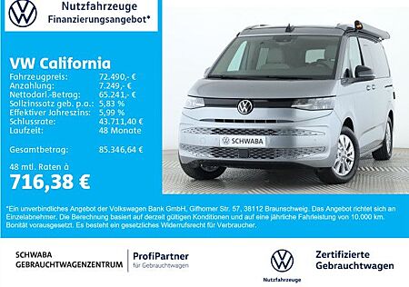 VW T7 Volkswagen California Beach Tour Camper 2.0 TDI *StdHz*AHK*