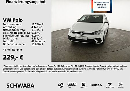 VW Polo Volkswagen 1.0 TSI *LED*VIRTUAL*APP*GRA*LANE*PDC*14"*