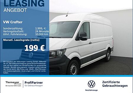 VW Crafter Volkswagen 35 Kasten MR HD 3-SITZE 270°TÜREN VIRTUA