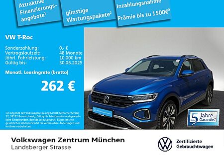 VW T-Roc Volkswagen 1.5 TSI MOVE AHK LED Navi Rear View 6-Gang