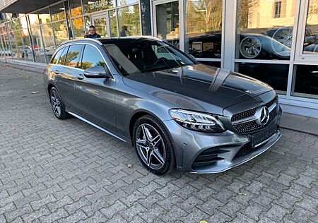 Mercedes-Benz C 220 d 4MATIC T Autom. - Unfallfrei AMG AHK