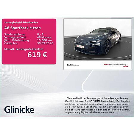 Audi A6 e-tron leasen