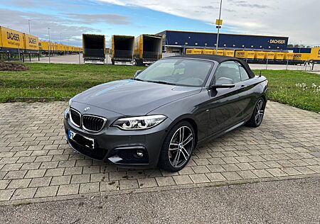 BMW 220d Cabrio M Sport H&K RückfahrK WKR