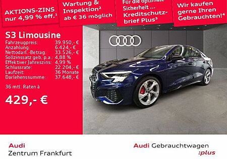 Audi S3 Limousine TFSI quattro S tronic LED Navi Temp