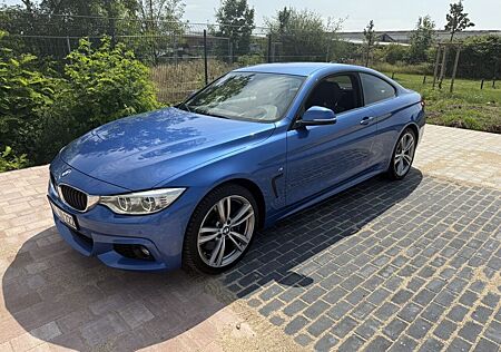 BMW 428i Coupé, M-Performance, xDrive, Estorilblau