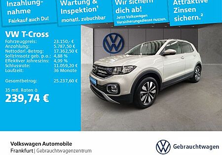 VW T-Cross Volkswagen 1.0 TSI DSG Move Navi LaneAssist