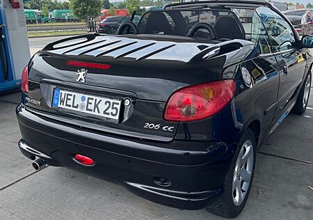 Peugeot 206 CC Sport 110 Nacht Schwarz Sport