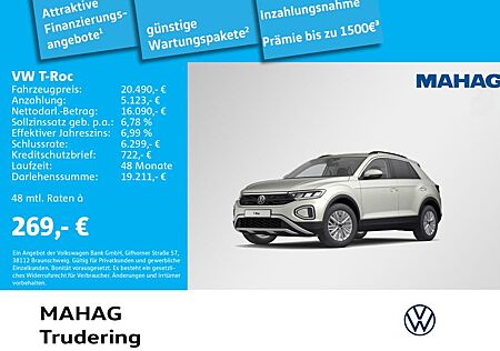 VW T-Roc Volkswagen 1.0 TSI Life LED ParkAssist AppConnect 6-