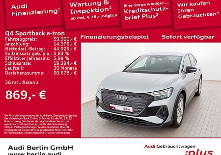 Audi Q4 e-tron Q4 Sportback 40 e-tron 150 kW