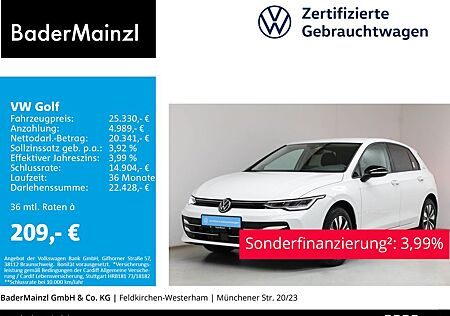 VW Golf Volkswagen 1.5 TSI Goal LED Carplay SHZ Harman ACC