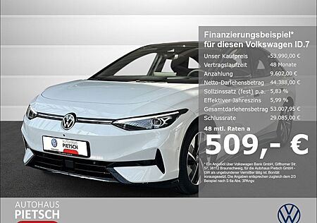 VW ID.7 Volkswagen Pro 210 kW (286 PS) 77 kWh 1-Gang-Automatik