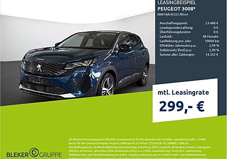 Peugeot 3008 gebraucht kaufen Peugeot 3008 Hybrid 225 Allure