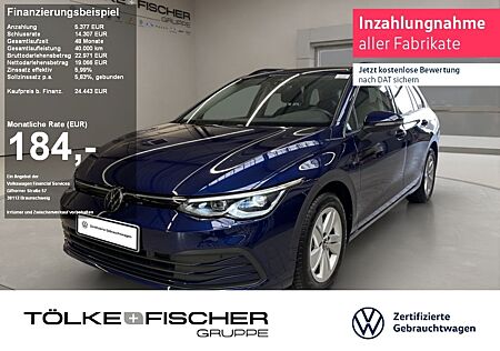 VW Golf Volkswagen VIII Variant 1.5 eTSI Life Virtual ACC LM