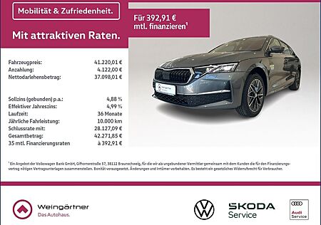 Skoda Octavia Combi Ultimate Schwarz 2.0 TDI, AHK, PAN