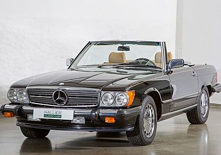 Mercedes-Benz SL 560 560 SL W107 Uni Schwarz/Dattel