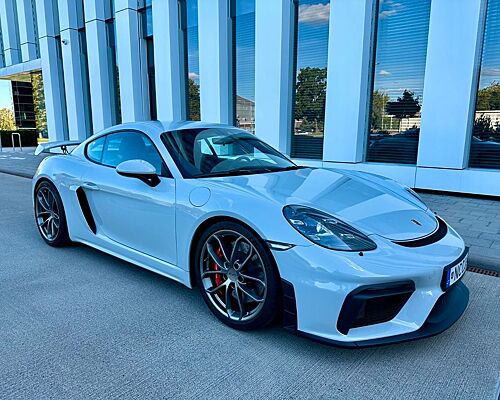 Porsche Cayman 718 GT4 Chalk/Bose/AppleCarplay