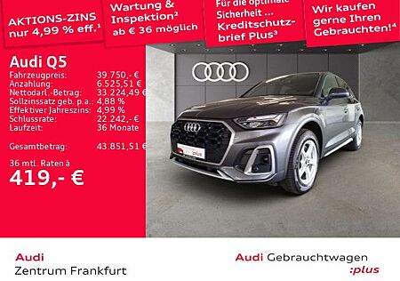Audi Q5 50 TDI quattro tiptronic S line LED AHK ACC T