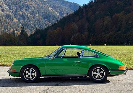 Porsche 911 Urmodell 911 S 2.2 1970 matching grün Sportsitze Fuchs