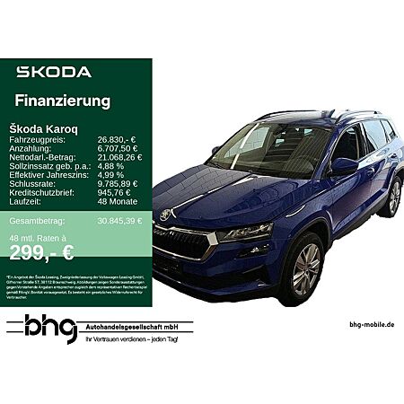 Skoda Karoq leasen