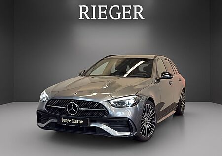 Mercedes-Benz C 220 T d AMG NIGHT*Spurhalte*AHK*360°*SHZ*19"*+