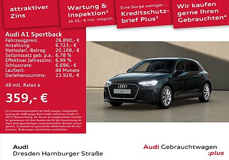 Audi A1 Sportback 30 TFSI Advanced LED GRA S tronic