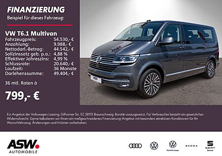 VW T6 Multivan Volkswagen T6.1 Multivan Gen Six 2.0TDI DSG LED PDC v/h AHK