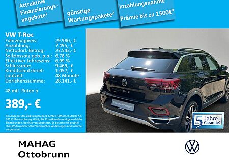 VW T-Roc Volkswagen 1.5 TSI Style LED+Navi Pano AppConnect DSG