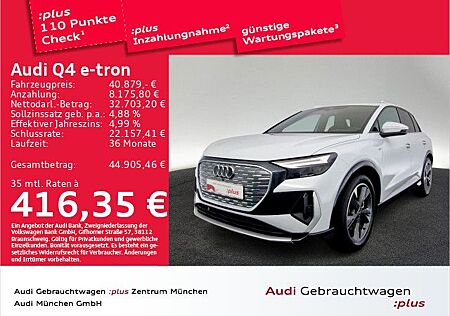 Audi Q4 e-tron 40 S lineVirtual/Navi/LED