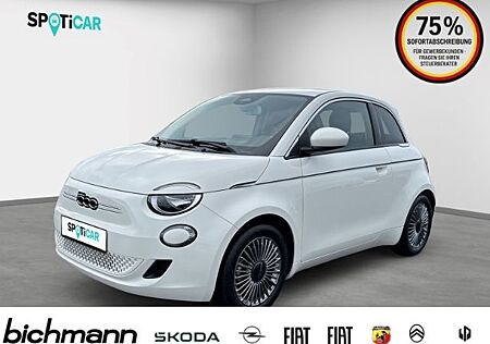 Fiat 500E 42 kWh Apps DAB+ KlimaAT Keyless Alu S