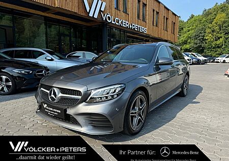 Mercedes-Benz C 220 d T+AMG+PANO+AHK+LED+KAMERA+NAVI+AMBIENTE