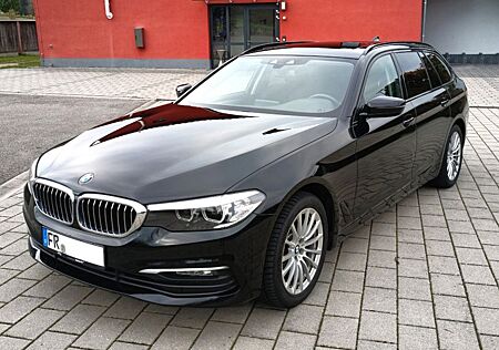 BMW 520d Touring, schwarz, sehr gepflegt