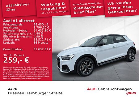 Audi A1 gebraucht kaufen Audi A1 allstreet 30 TFSI 85(116) kW(PS) S tronic
