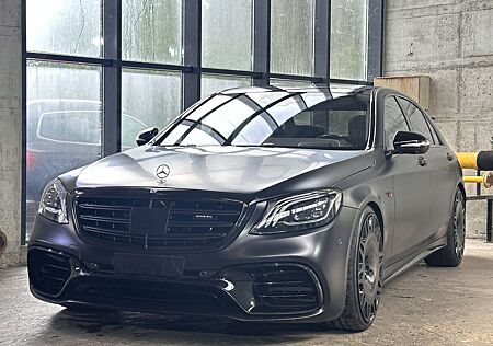 Mercedes-Benz S 63 AMG Lang Brabus700 3xTV Chauffeur Burmester