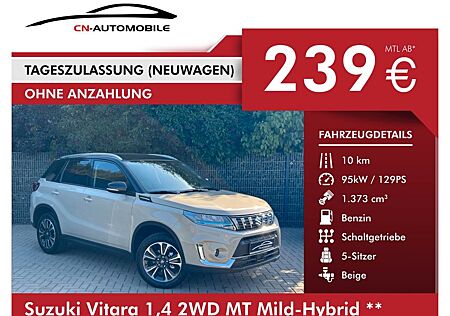 Suzuki Vitara 1,4 2WD MT Mild-Hy. #RATE ab 239,-€/Monat