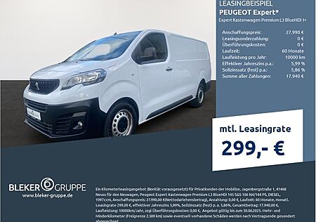 Peugeot Expert Kastenwagen Premium L3 BlueHDi 145 S&S
