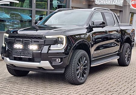 Ford Ranger gebraucht kaufen Ford Ranger Platinum Rollo AHK T73 Stdhz AT LED UMBAU AKTION