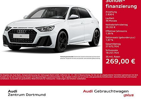 Audi A1 Sportback 25 S LINE BLACKPAK ACC LM17 NAVI+