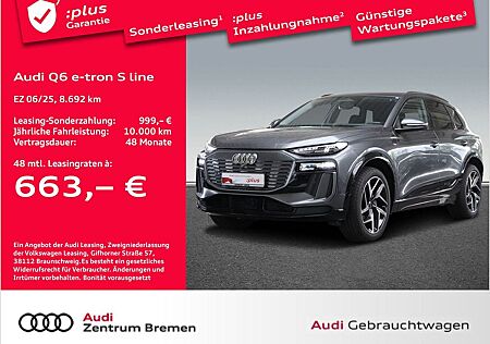 Audi Q6 e-tron S line UPE78 NAVI MATRIX PDC ACC SITH