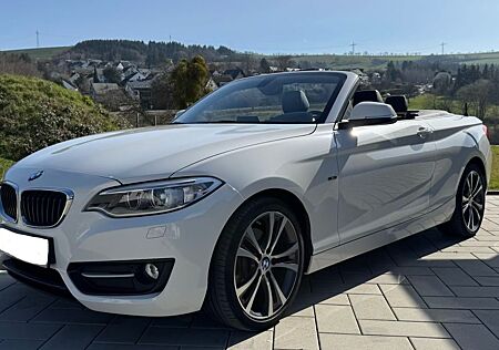 BMW 220i Cabrio Sport Line|Navi|Sitzheizung|TÜV neu