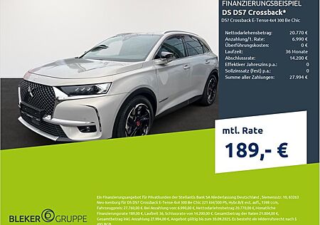 DS Automobiles DS7 Crossback E-Tense 4x4 300 Be Chic
