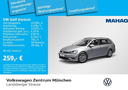 VW Golf Volkswagen VII Variant 1.5 TSI Comfortline AHK ACC LED