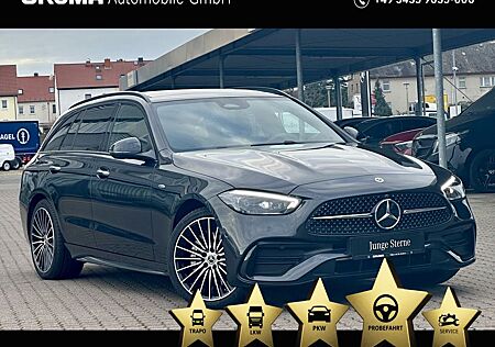 Mercedes-Benz C 300 de T AMG+Night+Pano+Distr+Burm+KeyGo+360°+