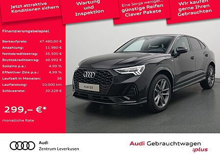 Audi Q3 Sportback 35 S line VIRT LED AHK KAM NAV SHZ